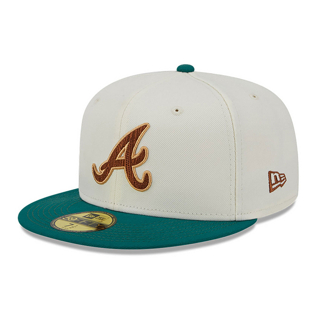 ATLANTA BRAVES CAMP NEW ERA FITTED CAP