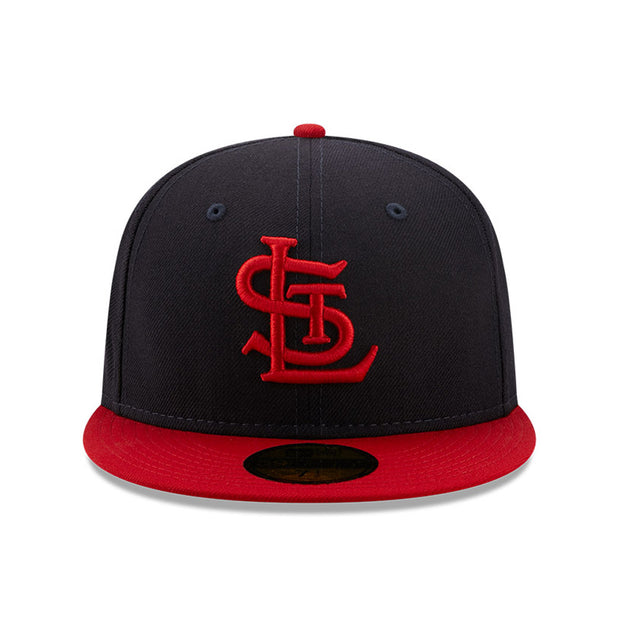 ST. LOUIS CARDINALS MLB LOGO HISTORY NEW ERA FITTED CAP