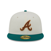 ATLANTA BRAVES CAMP NEW ERA FITTED CAP