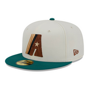 HOUSTON ASTROS CAMP "OFF WHITE" NEW ERA FITTED CAP