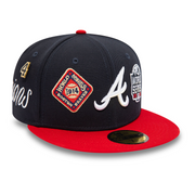 ATLANTA BRAVES HISTORIC WORLD SERIES CHAMPIONS NEW ERA FITTED CAP