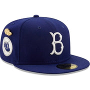 BROOKLYN DODGERS 1955 LOGO HISTORY NEW ERA FITTED CAP