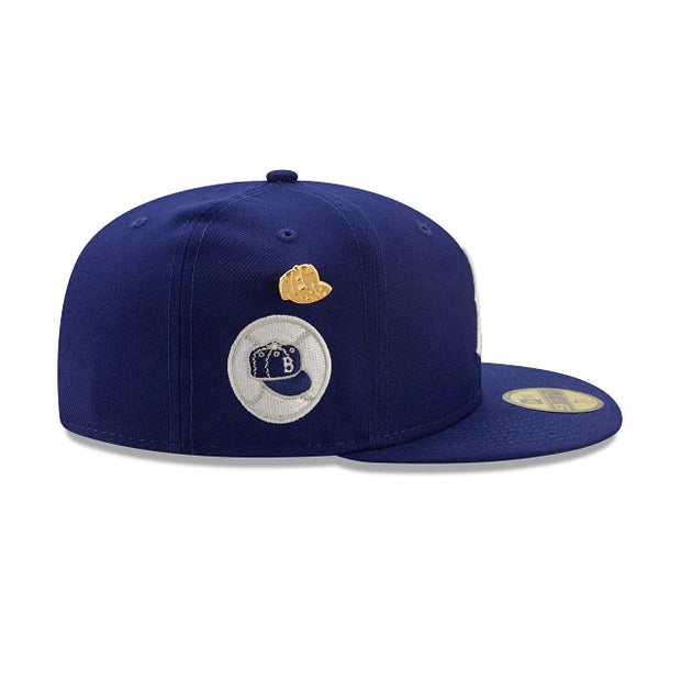 BROOKLYN DODGERS 1955 WORLD SERIES LOGO HISTORY NEW ERA FITTED CAP