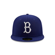 BROOKLYN DODGERS 1955 WORLD SERIES LOGO HISTORY NEW ERA FITTED CAP