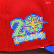 SEATTLE MARINERS 20TH ANNIVERSARY NEW ERA FITTED CAP