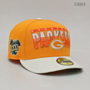 GREEN BAY PACKERS SUPER BOWL XXXI "CAMPUS TO CANTON" NEW ERA HAT