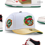 CHARLESTON ALLEY CATS 1995 "MANEKI NEKO MONEY CAT HIGH SB INSPIRED" NEW ERA HAT