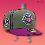 OAKLAND ATHLETICS STOMPER "DEMON SLAYER AKAZA INSPIRED" NEW ERA FITTED CAP