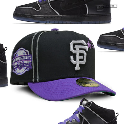 SAN FRANCISCO 2000 INAUGURAL SEASON "NIKE SB PURPLE BOX INSPIRED" NEW ERA HAT