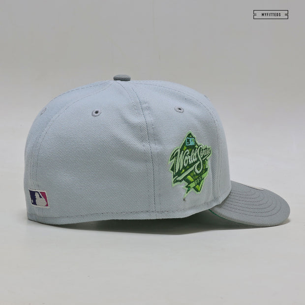 NEW YORK YANKEES 1999 WORLD SERIES "GAMEBOY INSPIRED" NEW ERA FITTED CAP