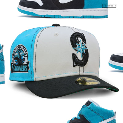 SEATTLE MARINERS 30TH ANNIVERSARY "NIKE DUNK HIGH SB SEND HELP INSPIRED" NEW ERA HAT