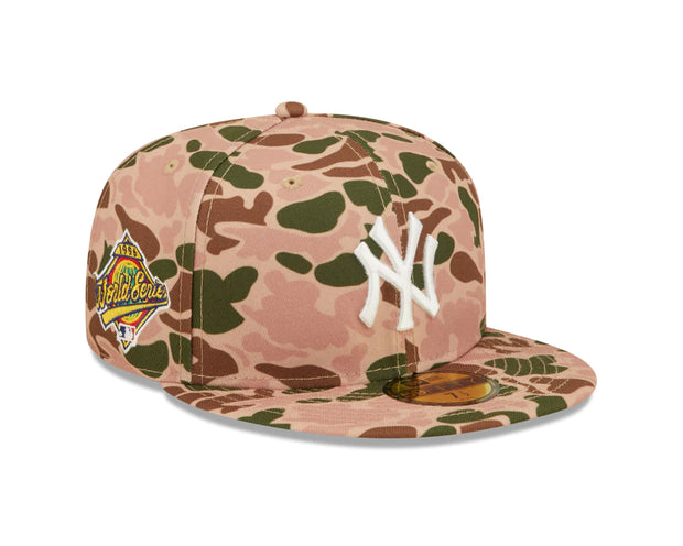 NEW YORK YANKEES 1996 WORLD SERIES DUCK CAMO NEW ERA FITTED