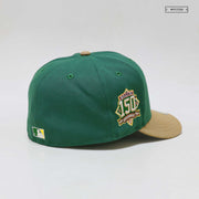 ATLANTA BRAVES 150TH ANNIVERSARY MOUNTAIN GREEN NEW ERA FITTED CAP