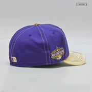 CLEVELAND GUARDIANS 2022 ALL-STAR GAME "PURPLE DRAB / METALLIC GOLD" NEW ERA HAT