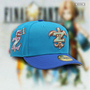 NEW ORLEANS ZEPHYR "TIDAL WAVE / DARK BALTIC BLUE" NEW ERA FITTED CAP