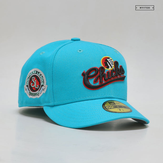 MEMPHIS CHICKS "CALYPSO GREEN JET BLACK " EXCLUSIVE NEW ERA HAT