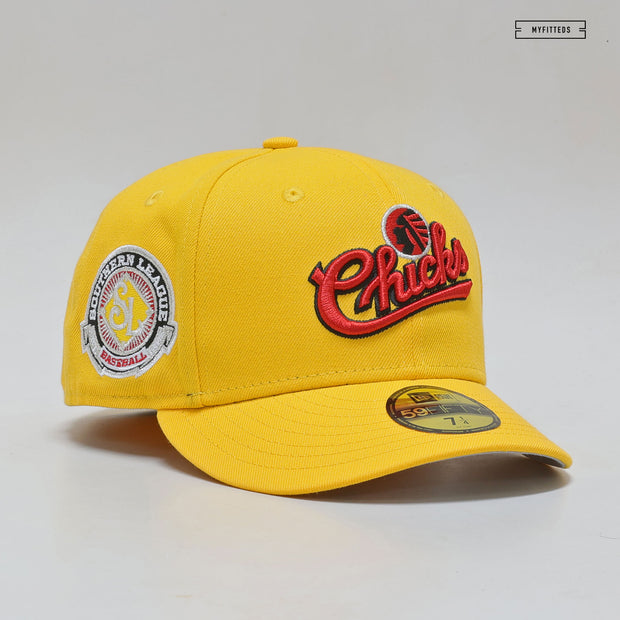 MEMPHIS CHICKS "THE REAL SIMPLE PACK" ARGENT GOLD NEW ERA FITTED CAP