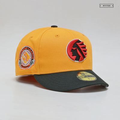 MEMPHIS CHICKS "THE REAL SIMPLE PACK" YUKON GOLD 2 TONE NEW ERA FITTED CAP