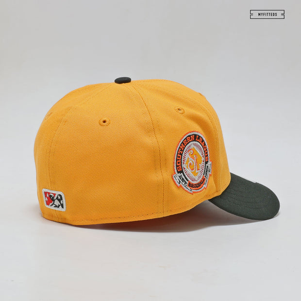 MEMPHIS CHICKS "THE REAL SIMPLE PACK" YUKON GOLD 2 TONE NEW ERA FITTED CAP